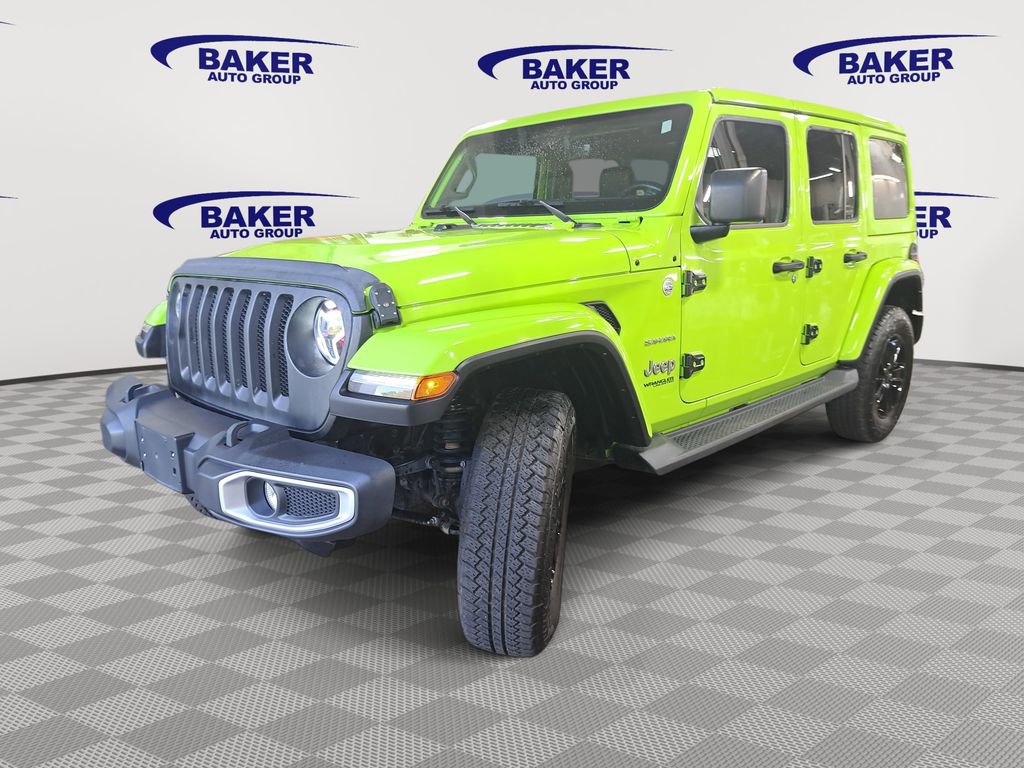 Used 2021 Jeep Wrangler Unlimited Sahara w/ Uconnect 4C Nav & Sound Group image 7