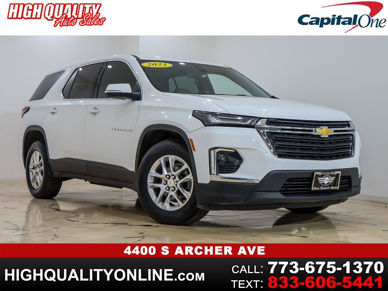 Used 2023 Chevrolet Traverse LS w/ Safety Package AWD/4WD image 1