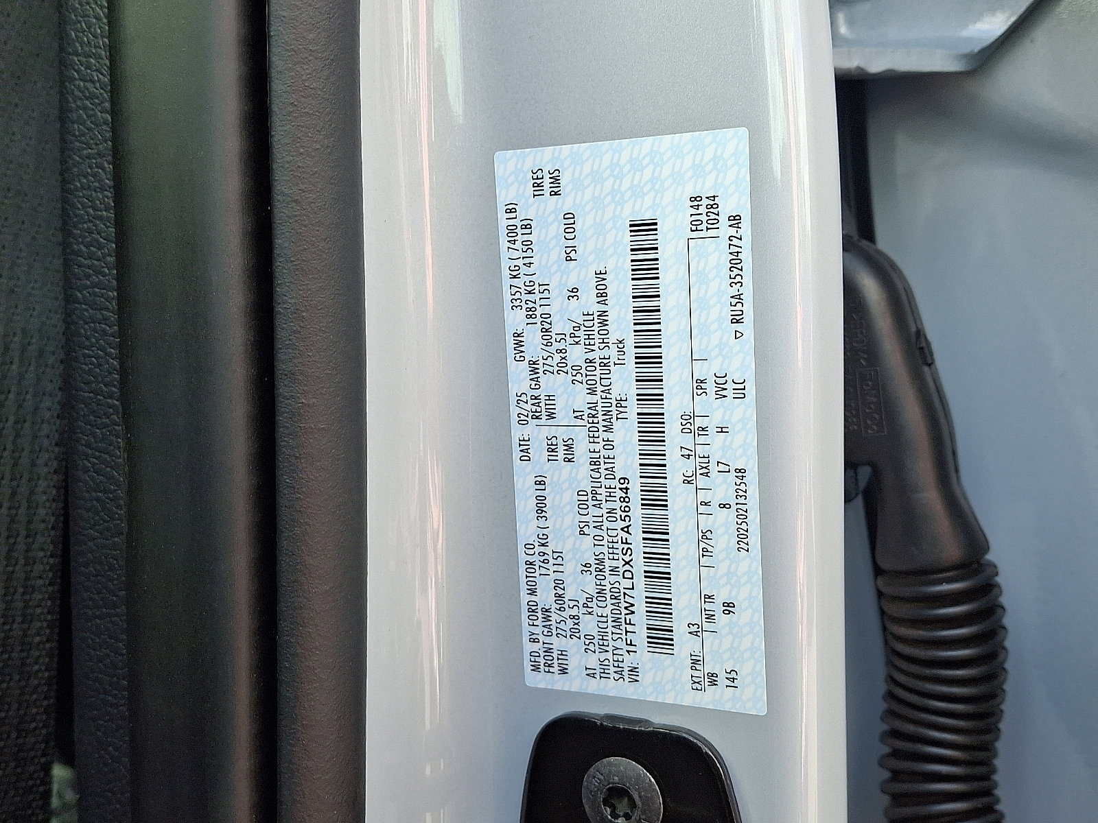 Used 2025 Ford F150 Platinum w/ Equipment Group 702A High image 27