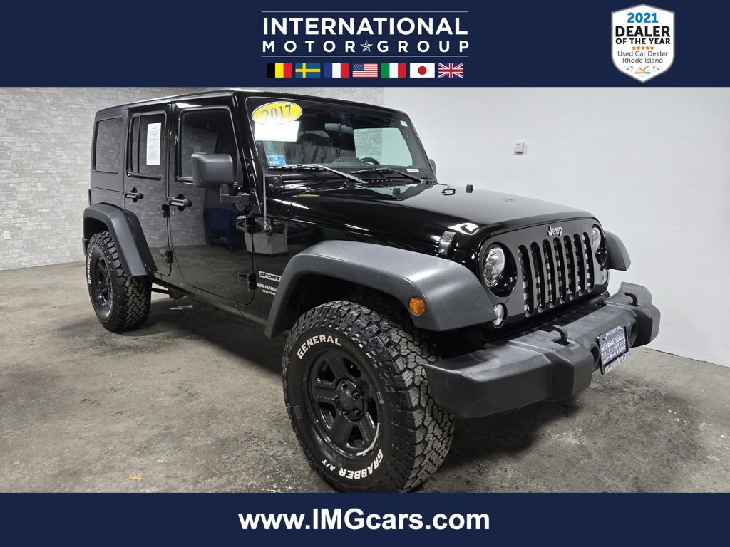 Used 2017 Jeep Wrangler Unlimited Sport w/ Connectivity Group