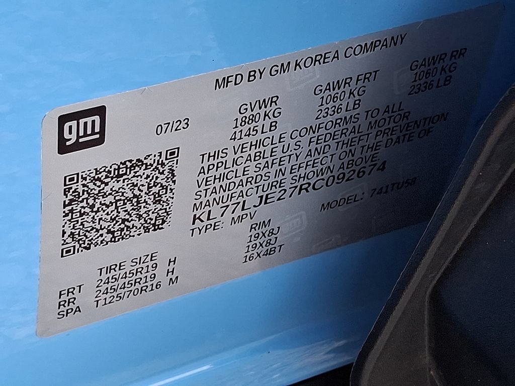 Certified 2024 Chevrolet Trax RS w/ Sunroof Package FWD image 27