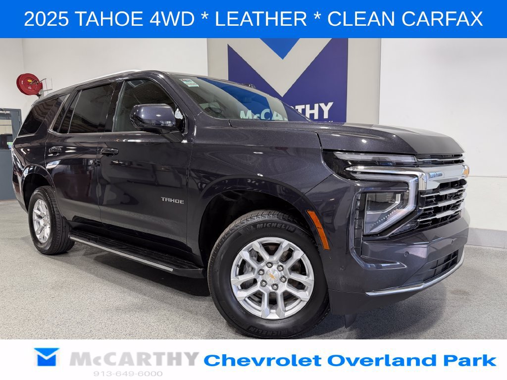 Used 2025 Chevrolet Tahoe LT AWD/4WD image 1