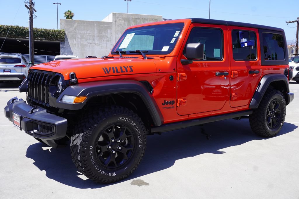 Used 2022 Jeep Wrangler Unlimited Sport AWD/4WD image 4