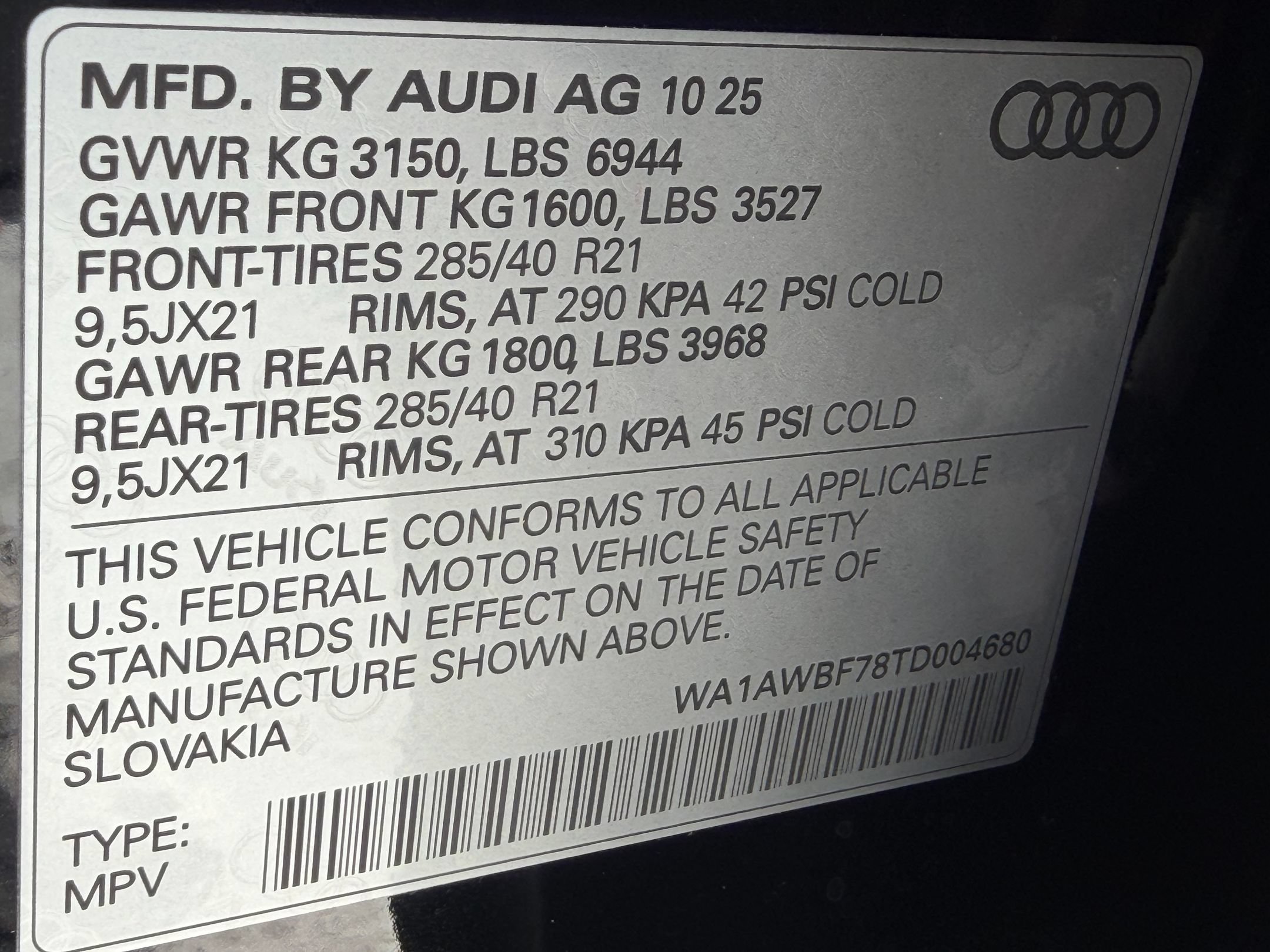 Used 2026 Audi SQ7 Premium Plus AWD/4WD image 26