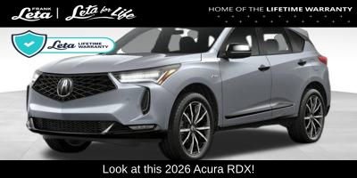 New 2026 Acura RDX AWD w/ A-Spec & Advance Pkg