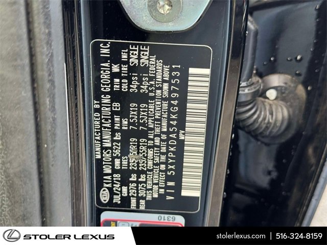 Used 2019 Kia Sorento SX w/ SX Touring Package image 26