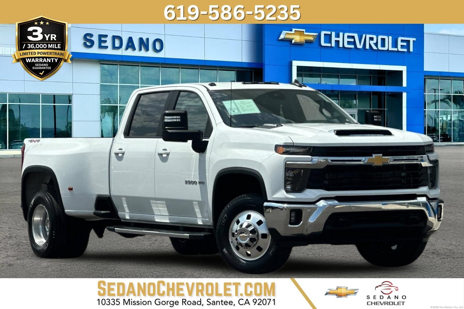 Used 2025 Chevrolet Silverado 3500 LT w/ Safety Package AWD/4WD image 1