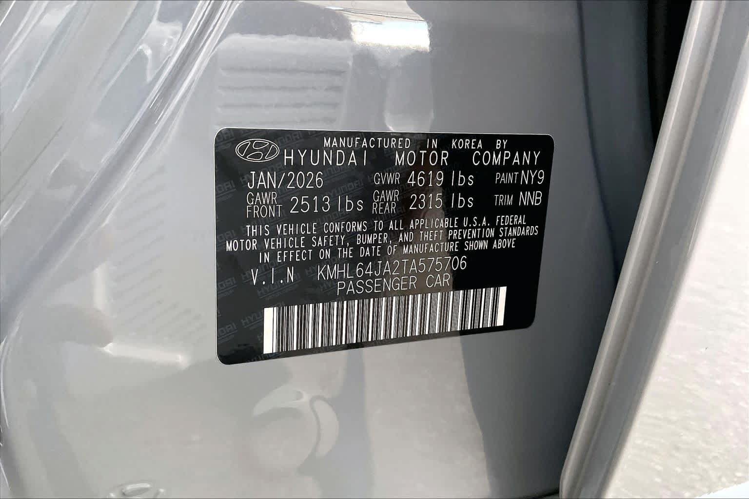 Certified 2026 Hyundai Sonata SEL AWD/4WD image 34