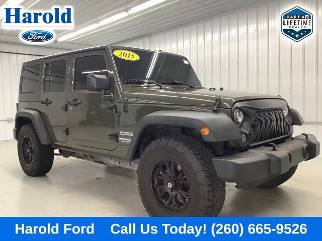 Used 2015 Jeep Wrangler Unlimited Sport w/ Quick Order Package 24S