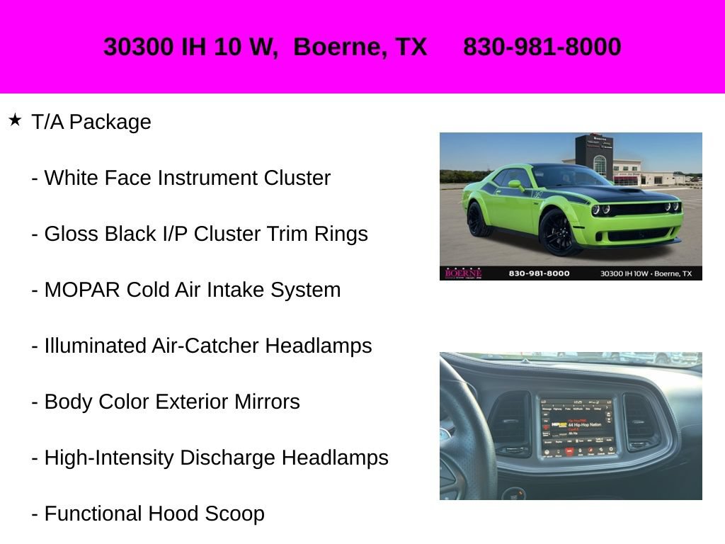 Used 2023 Dodge Challenger R/T Scat Pack RWD image 33