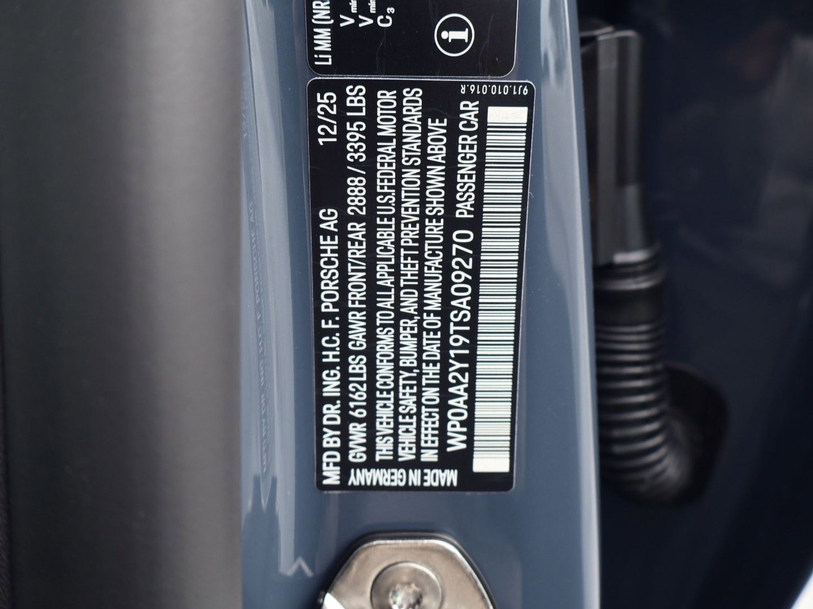 New 2026 Porsche Taycan image 28