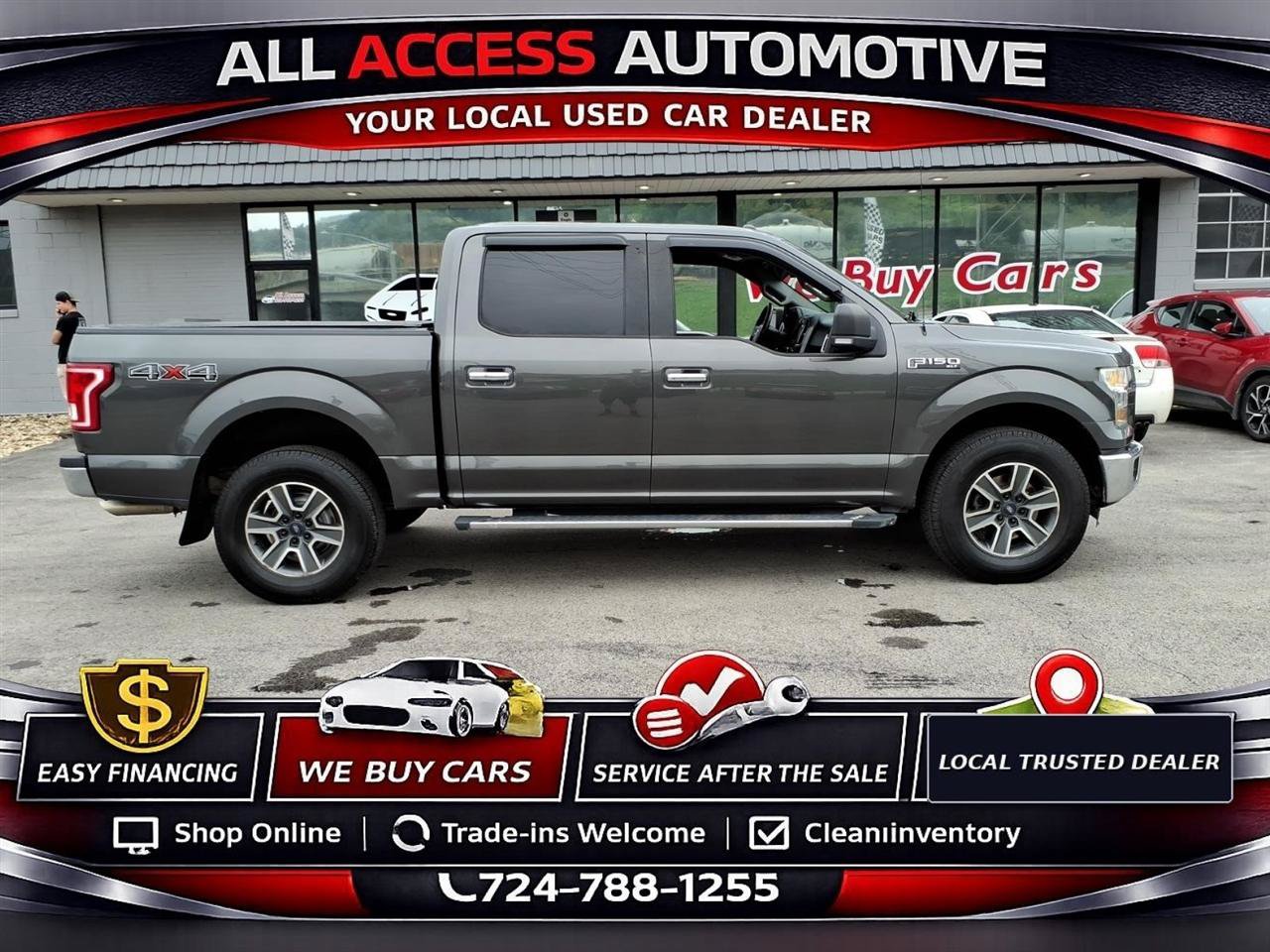 Used 2015 Ford F150 XLT w/ Equipment Group 301A Mid AWD/4WD image 1