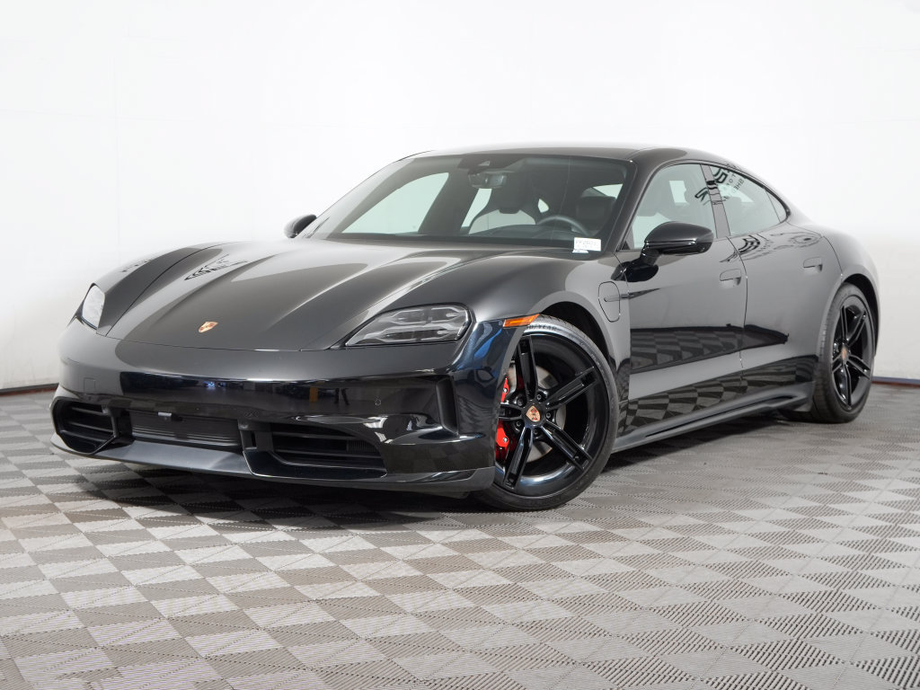 Certified 2025 Porsche Taycan 4S w/ Sportdesign Package AWD/4WD image 1