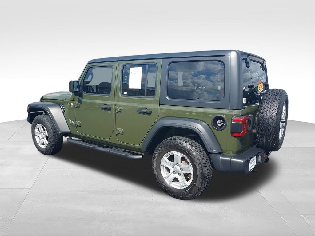 Used 2021 Jeep Wrangler Unlimited Sport AWD/4WD image 3