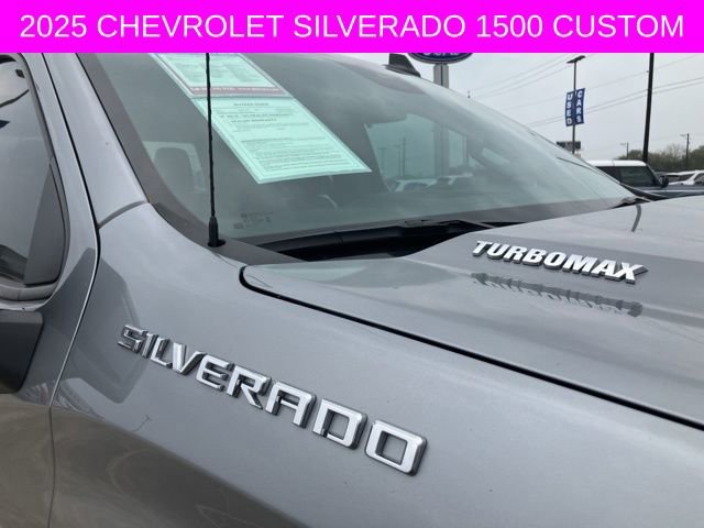 Used 2025 Chevrolet Silverado 1500 Custom w/ Turbomax Blackout Package image 34