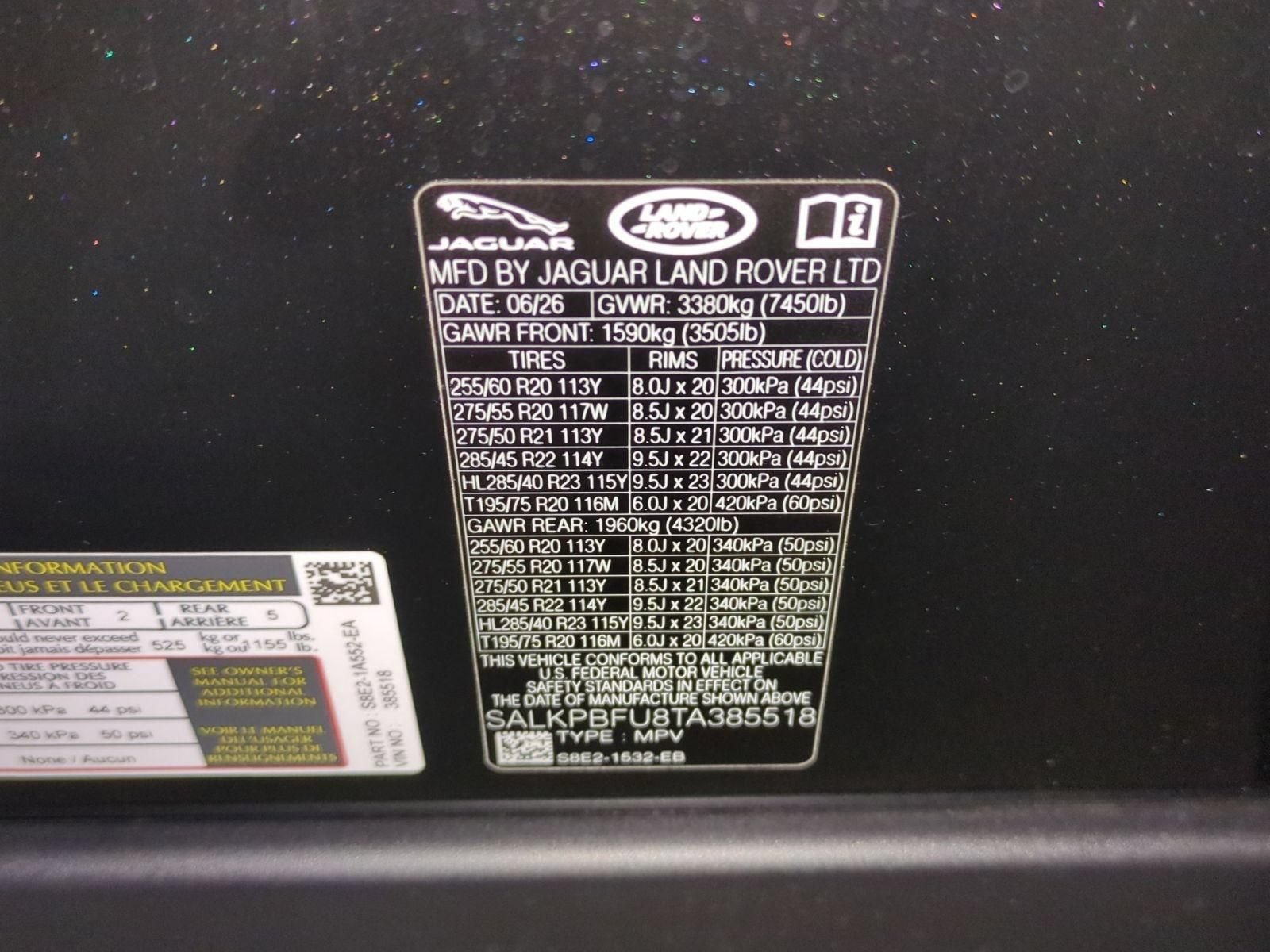 New 2026 Land Rover Range Rover Long Wheelbase SE AWD/4WD image 31