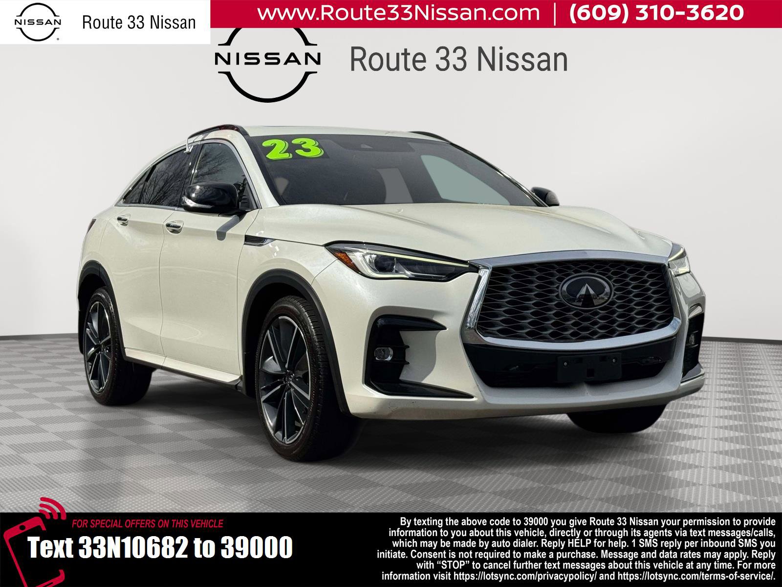 Used 2023 INFINITI QX55 Luxe w/ Cargo Package