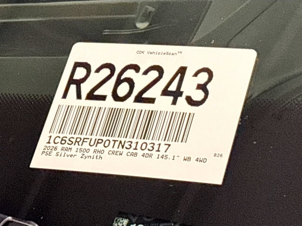 New 2026 RAM 1500 RHO w/ RHO Level 1 Equipment Group AWD/4WD image 25