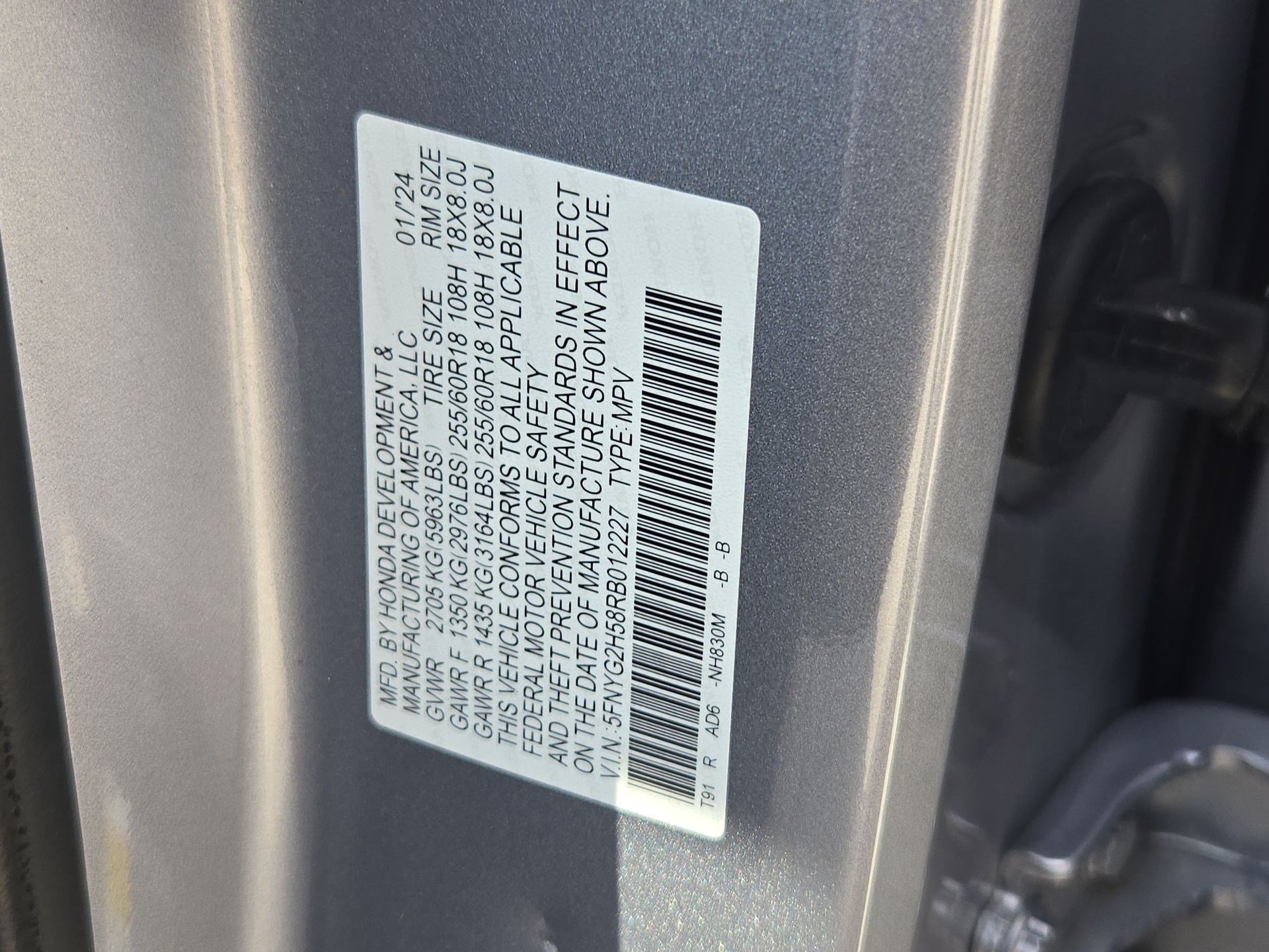 Used 2024 Honda Pilot EX-L image 30