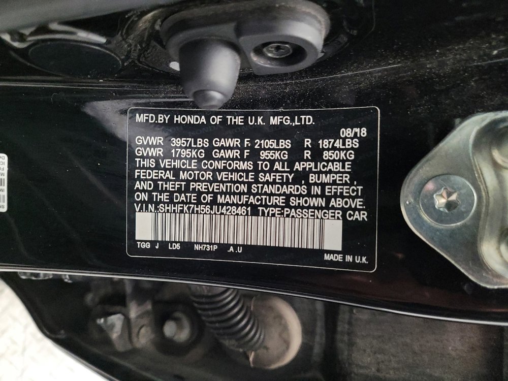 Used 2018 Honda Civic EX image 33