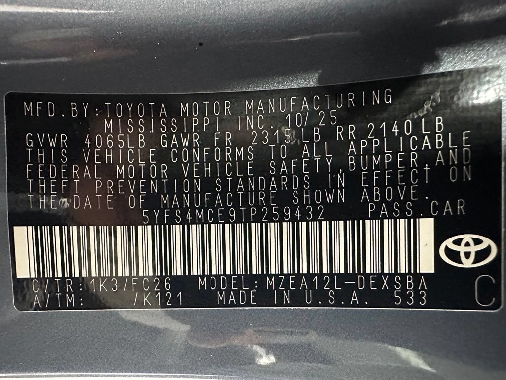 Used 2026 Toyota Corolla SE FWD image 10