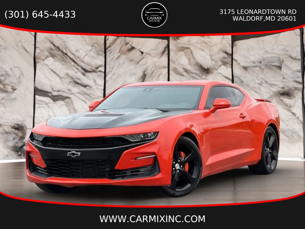Used 2019 Chevrolet Camaro SS RWD image 1