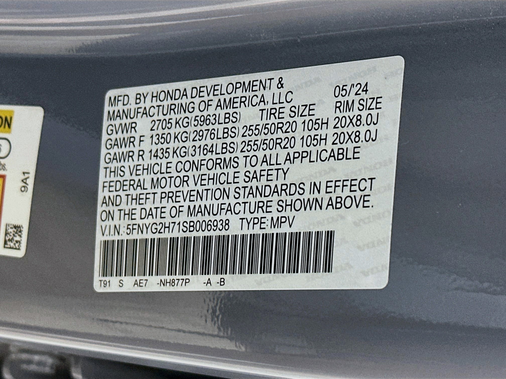 Used 2025 Honda Pilot Touring image 12