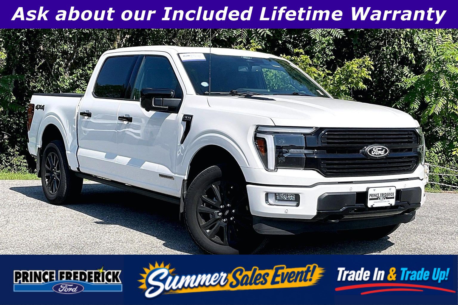 Certified 2025 Ford F150 Platinum w/ Equipment Group 702A High AWD/4WD image 1