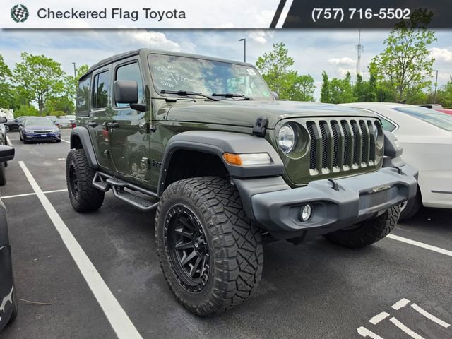 Used 2022 Jeep Wrangler Unlimited Sport image 3