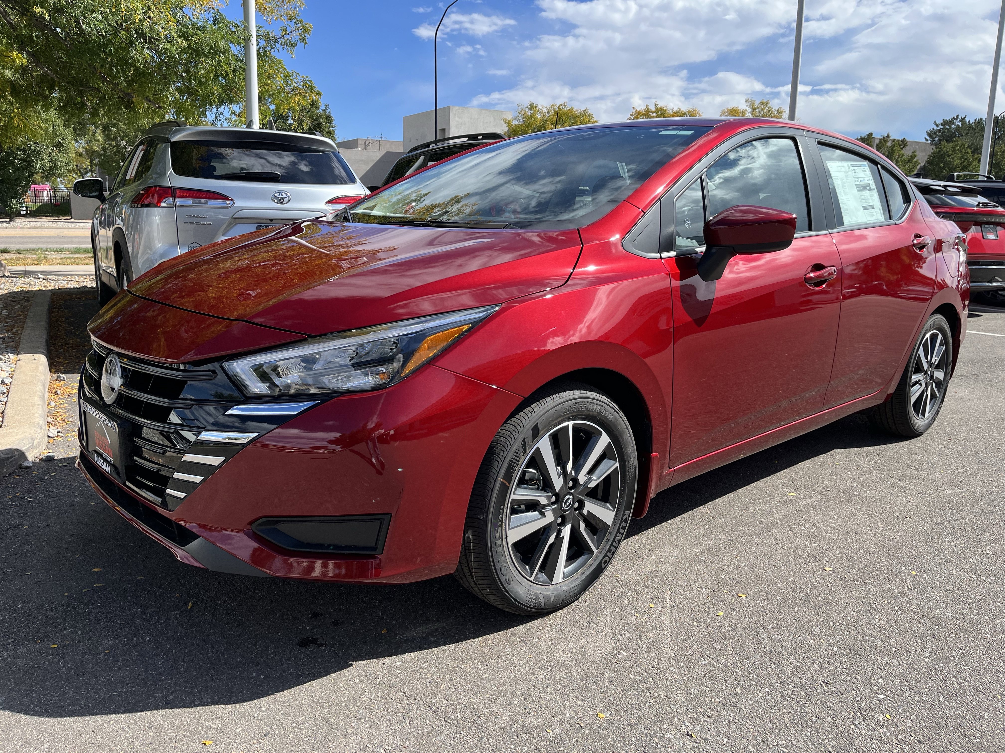 New 2025 Nissan Versa SV w/ Trunk Package FWD image 4