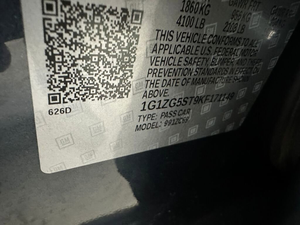 Used 2019 Chevrolet Malibu RS w/ LPO, Convenience Package 1 image 34