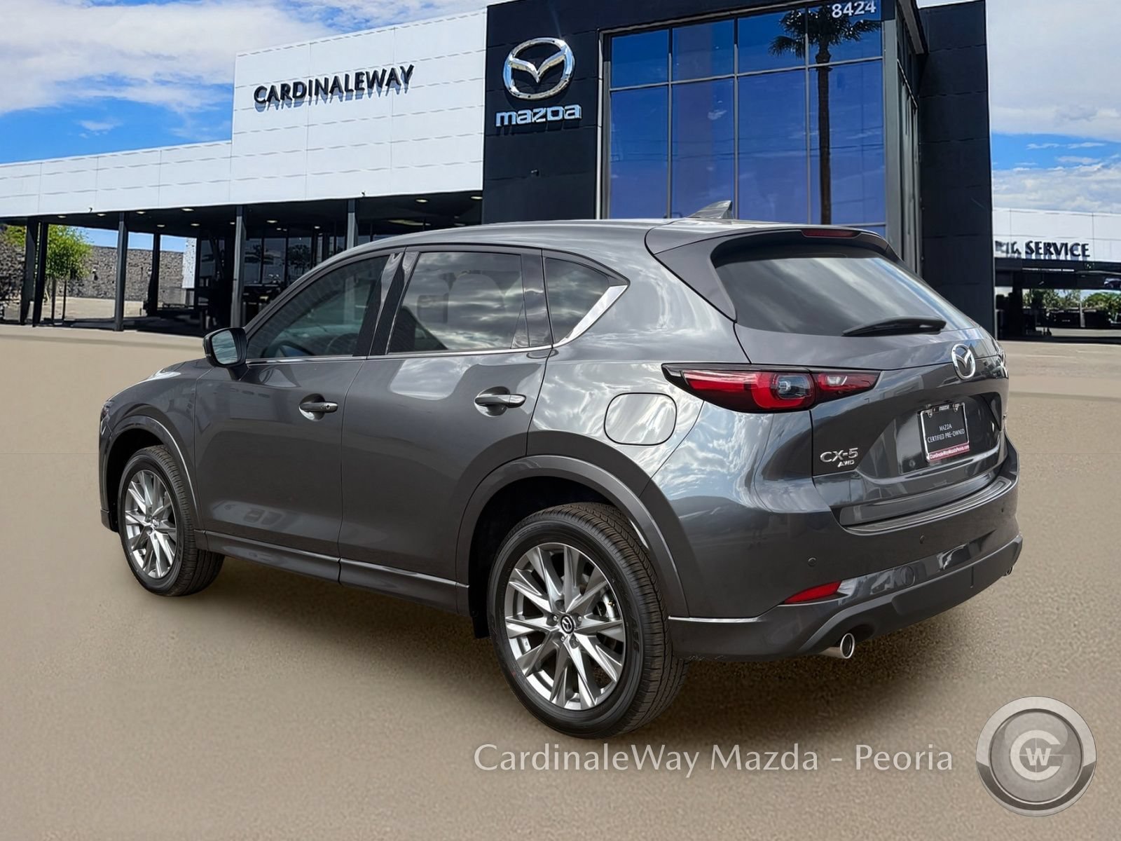 Certified 2025 MAZDA CX-5 AWD 2.5 S w/ Premium Plus Pkg image 4