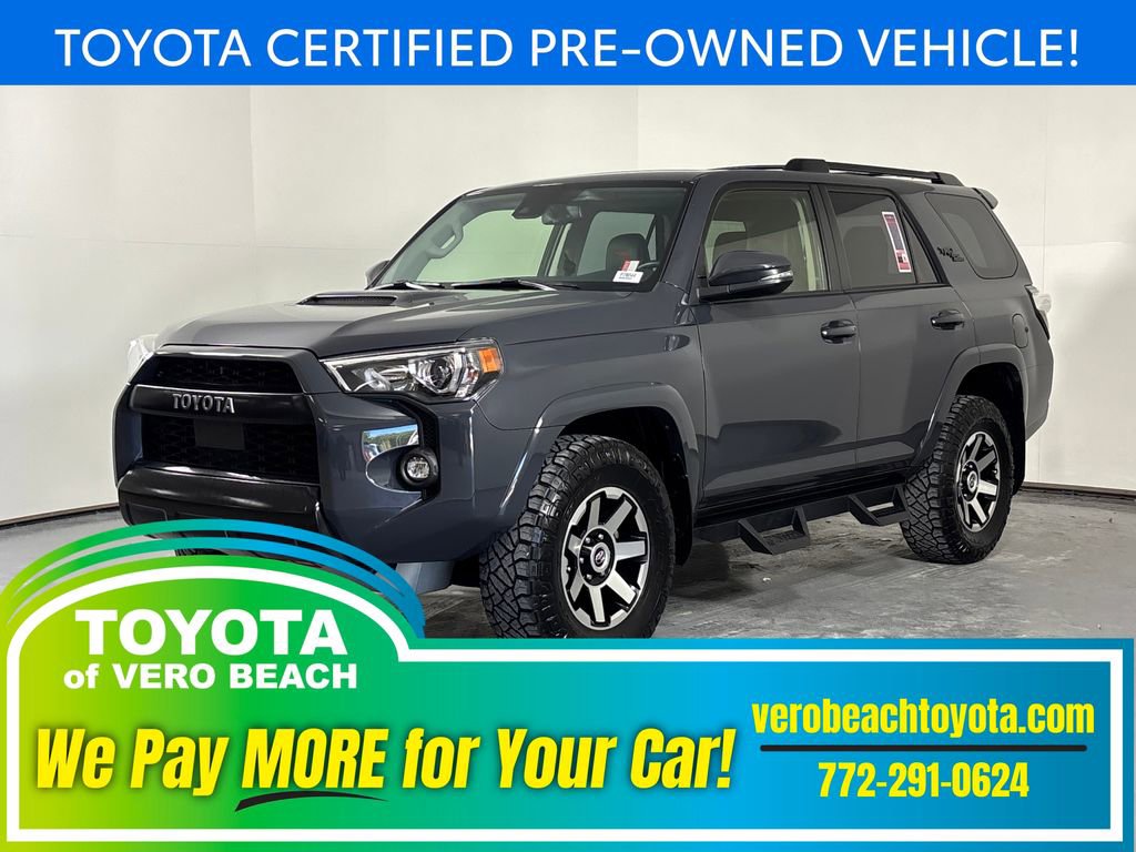 Certified 2024 Toyota 4Runner TRD Off-Road Premium w/ Moonroof Package