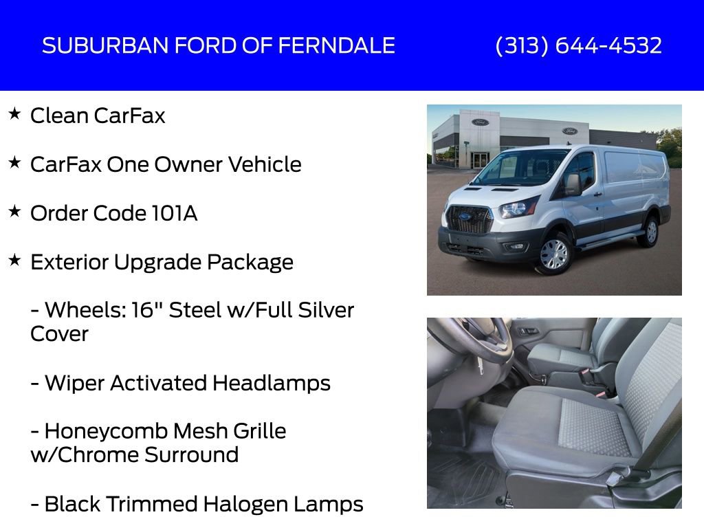 Used 2024 Ford Transit 250 Low Roof w/ Exterior Upgrade Package image 4