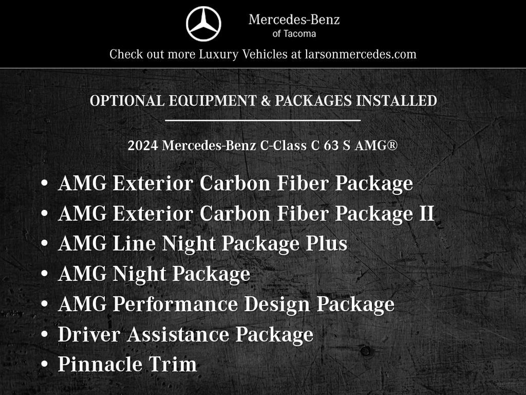Used 2024 Mercedes-Benz C 63 AMG S image 3