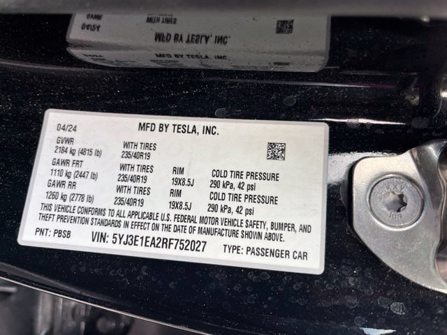 Used 2024 Tesla Model 3 Standard Range RWD image 13