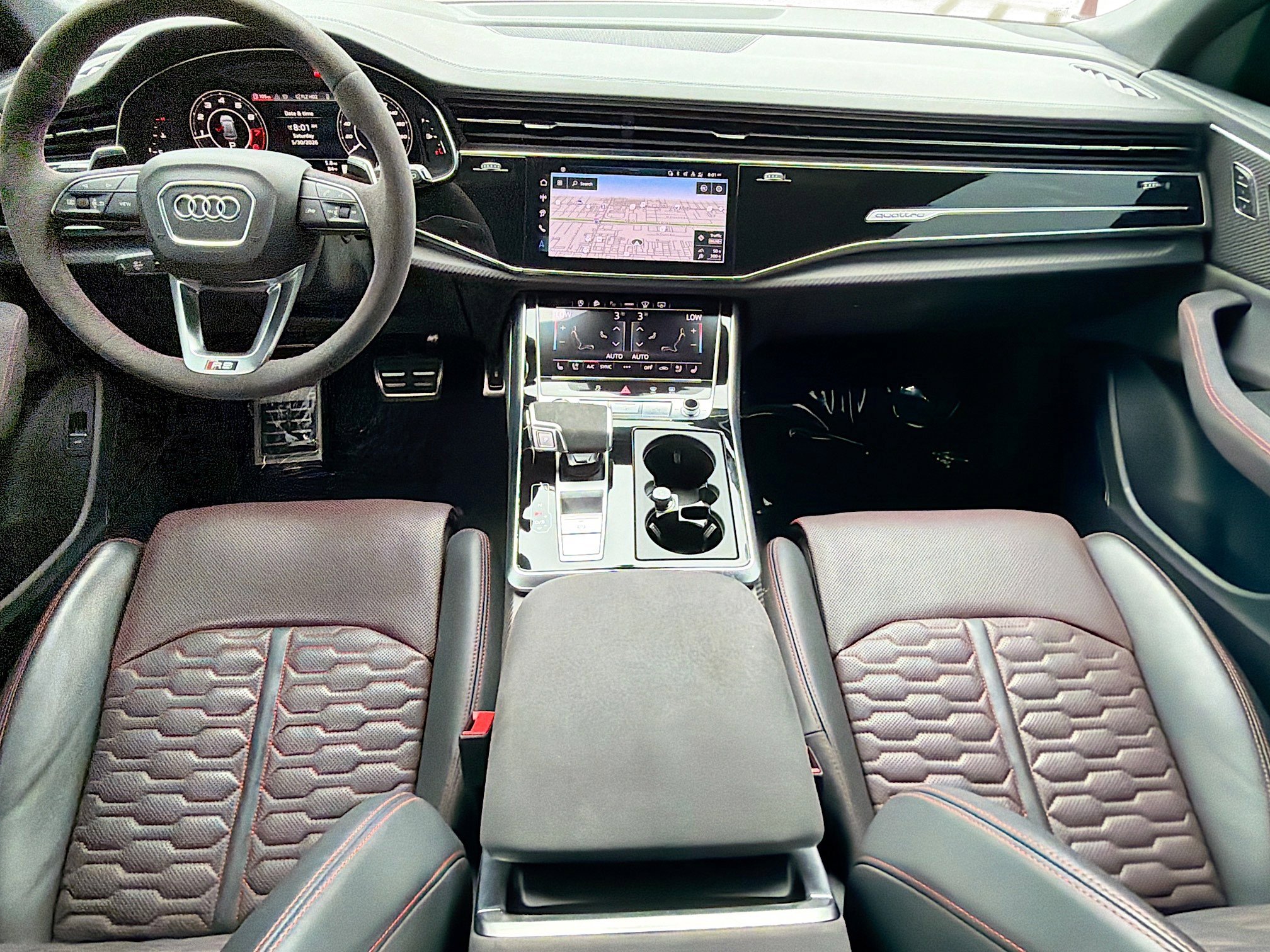 Used 2025 Audi RS Q8 performance w/ RS Design Package - Red AWD/4WD image 15