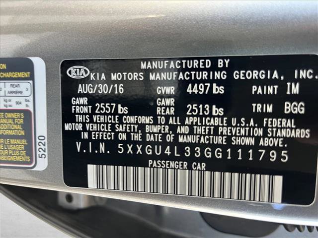 Used 2016 Kia Optima EX w/ Premium Package FWD image 21