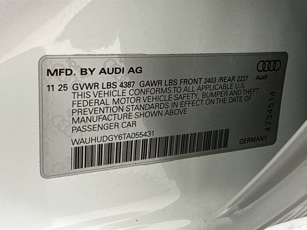 Used 2026 Audi A3 2.0T Premium Plus w/ Premium Plus Package AWD/4WD image 35