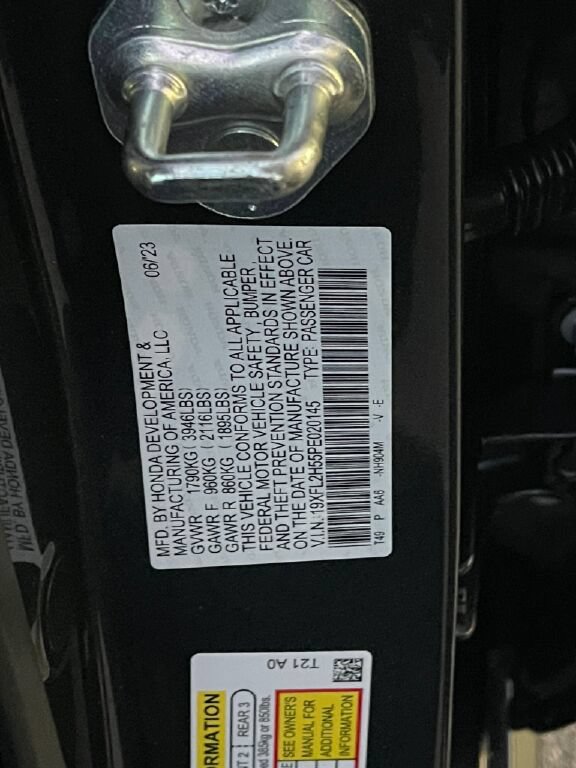 Certified 2023 Honda Civic LX image 36