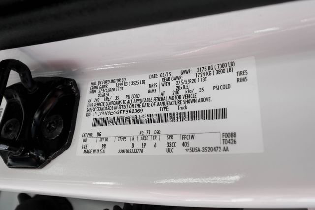 Used 2015 Ford F150 Platinum w/ Max Trailer Tow Package image 66