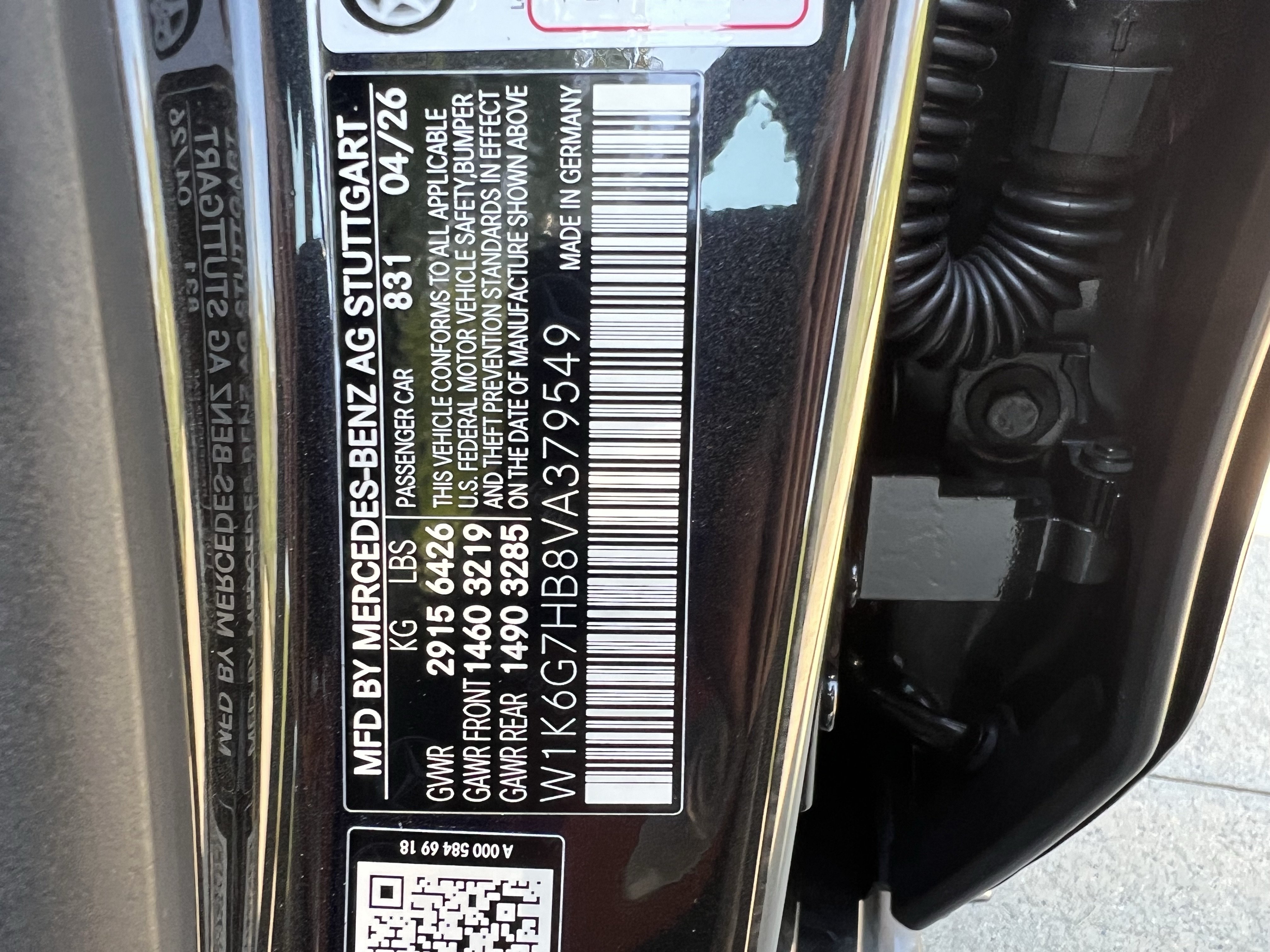 New 2027 Mercedes-Benz S 580 4MATIC Sedan image 37