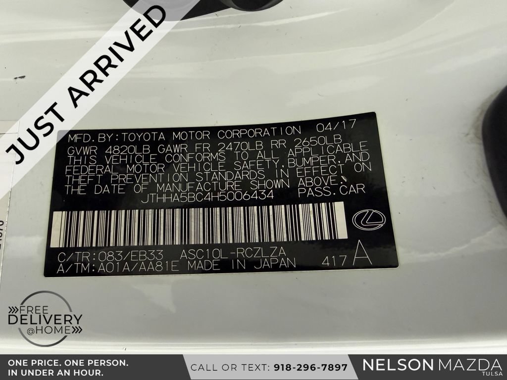 Used 2017 Lexus RC 200t F Sport RWD image 47