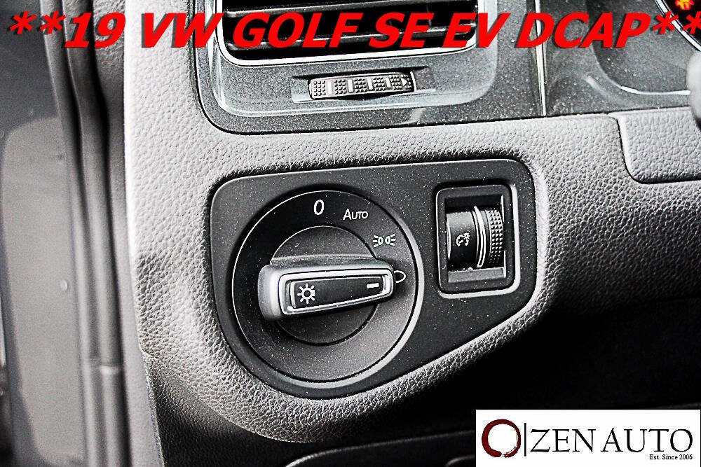 Used 2019 Volkswagen e-Golf SE w/ Driver Assistance Package image 22