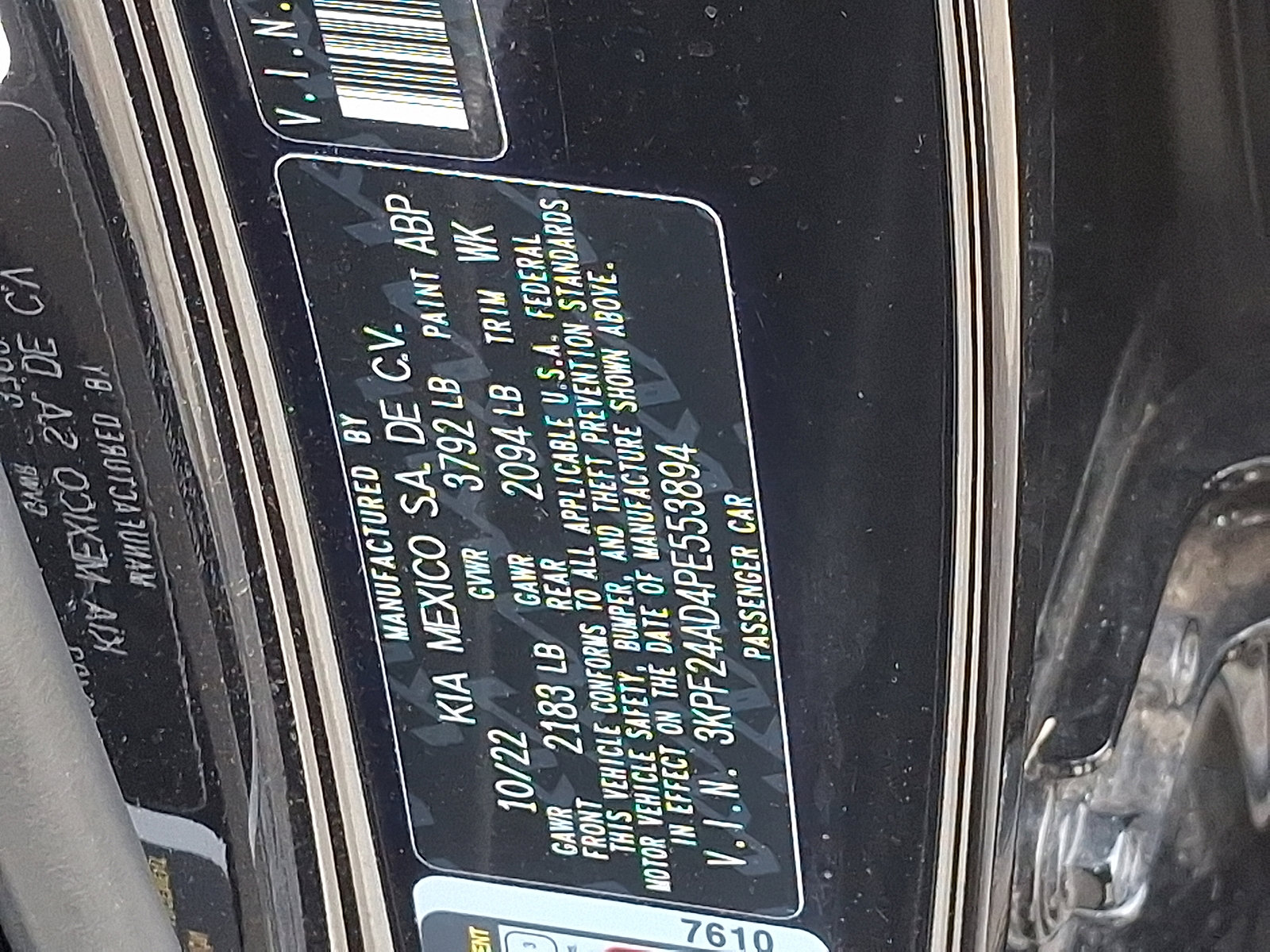 Certified 2023 Kia Forte LXS w/ LXS Technology Package image 26