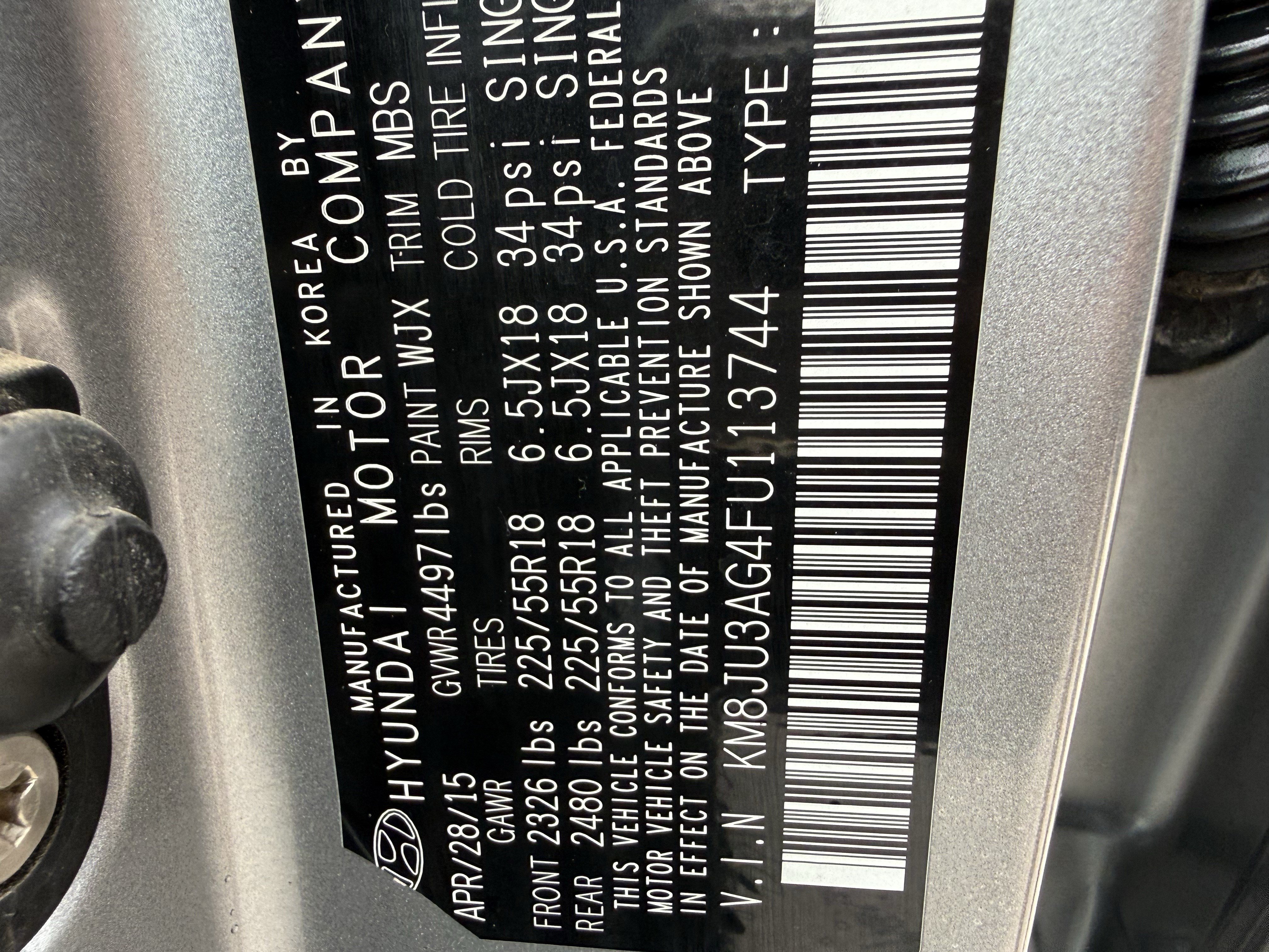 Used 2015 Hyundai Tucson Limited FWD image 32