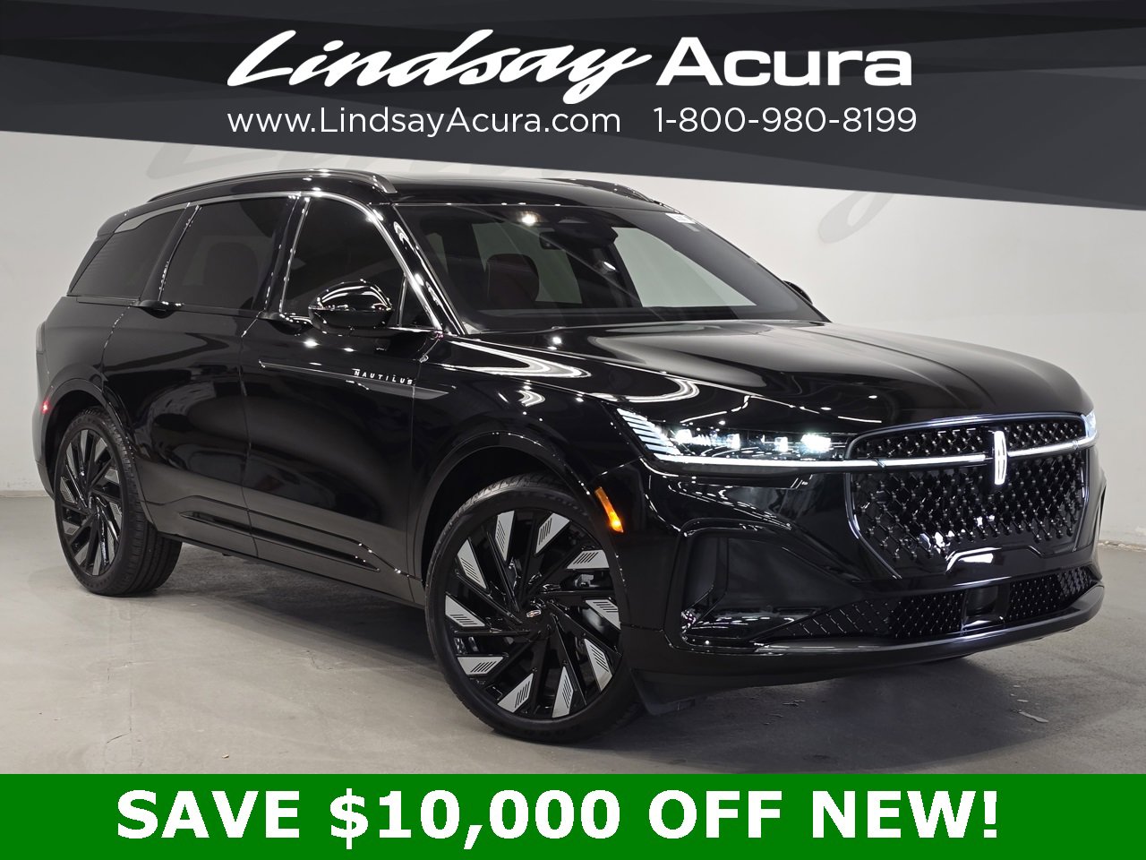 Used 2025 Lincoln Nautilus Black Label w/ Jet Appearance Package