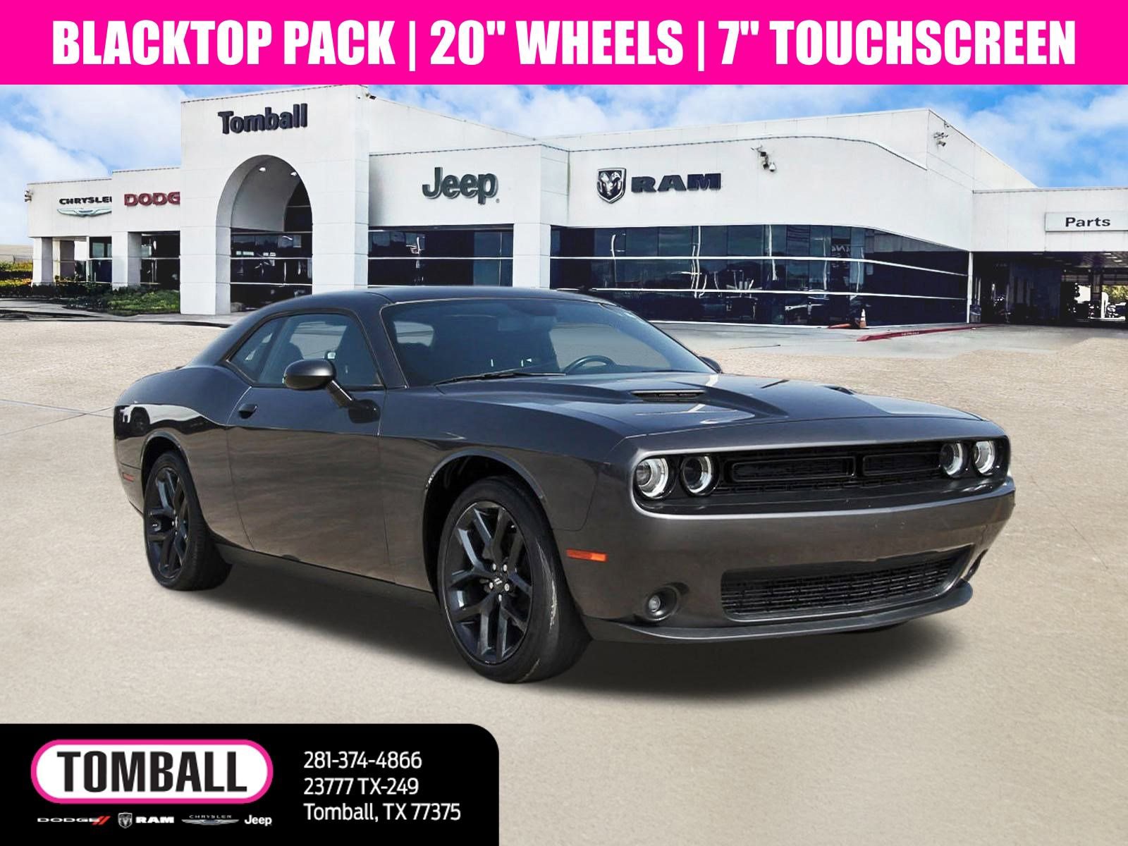 Used 2023 Dodge Challenger SXT w/ Blacktop Package