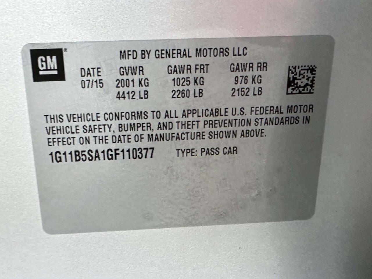 Used 2016 Chevrolet Malibu LS FWD image 21