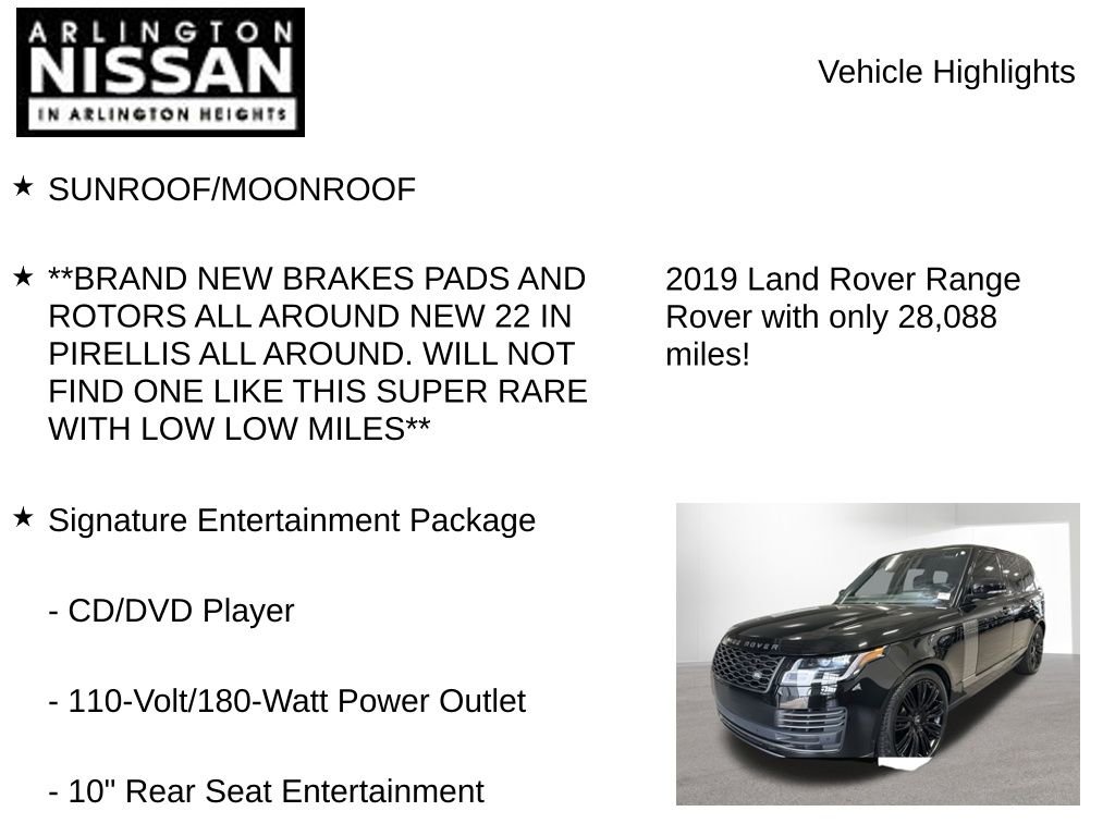 Used 2019 Land Rover Range Rover Autobiography AWD/4WD image 7